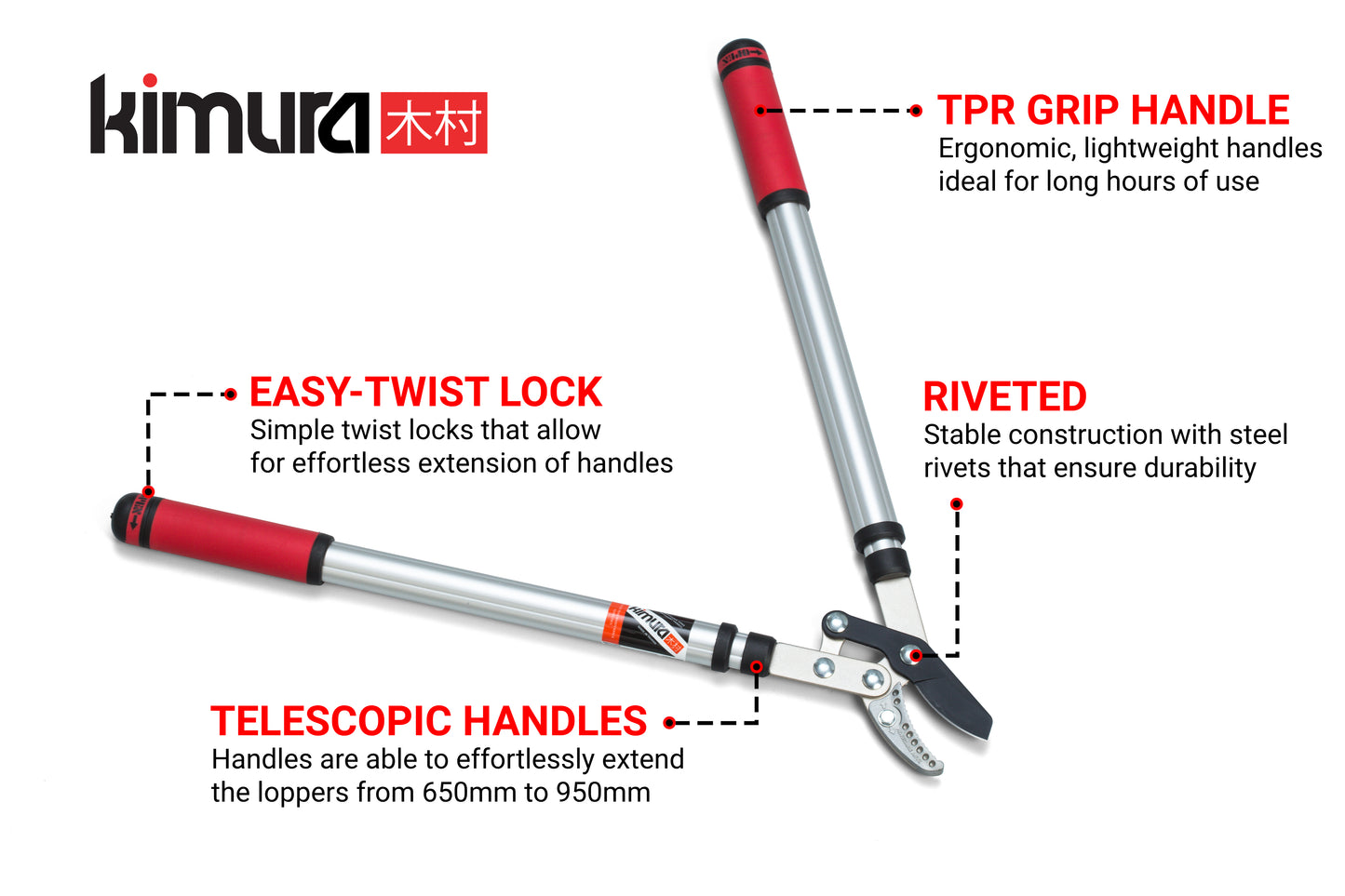 Pro Telescopic Compound Loppers