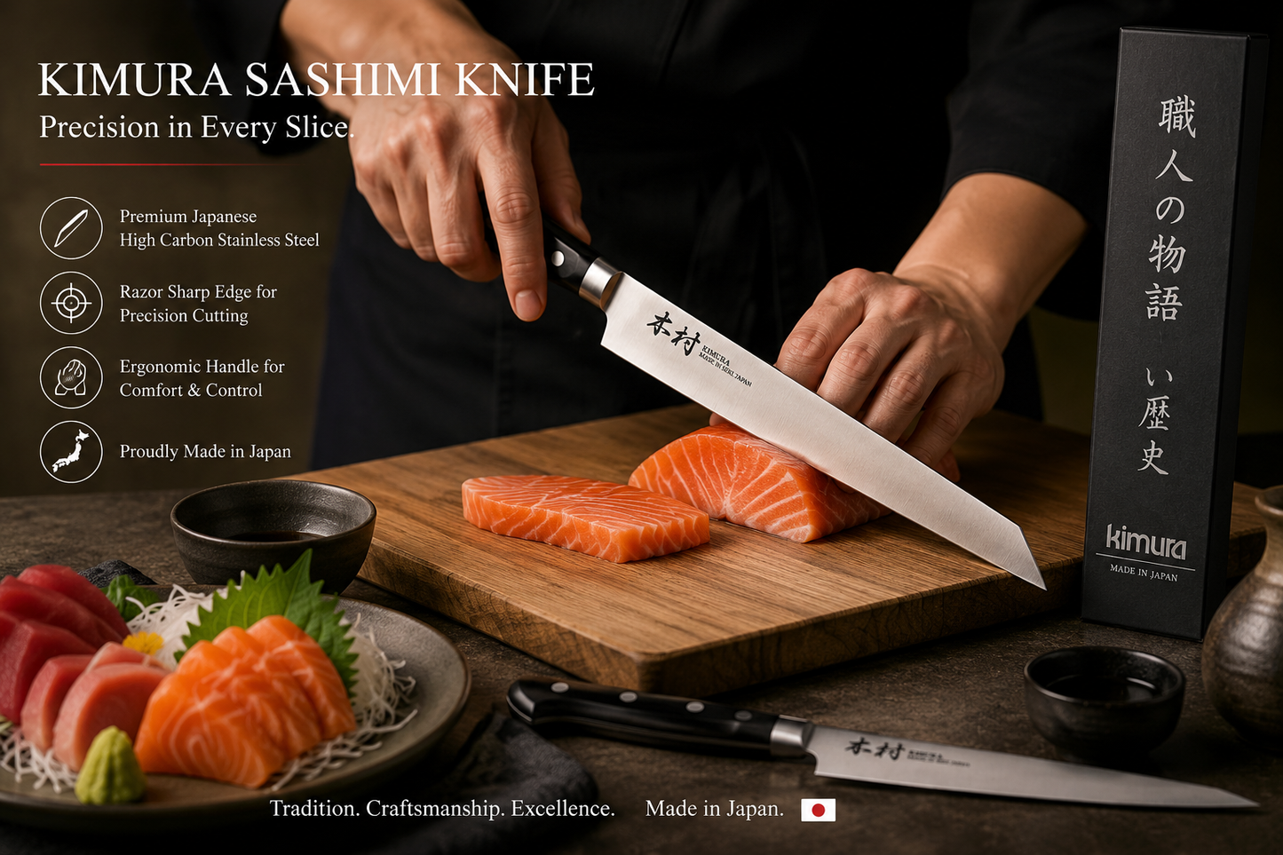 8" Sashimi Knife